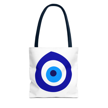 Cute & Minimalist Good Vibe - Evil Eye Protection Design Tote Bag