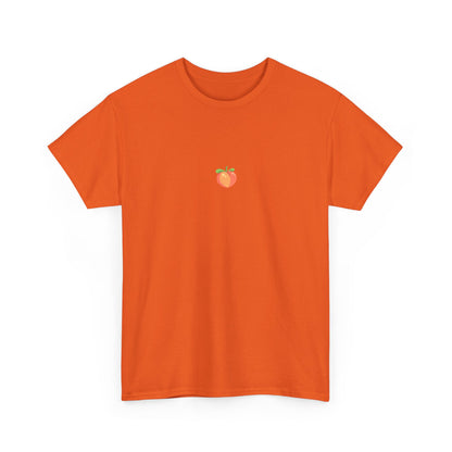 Citrus Peach Shirt – Refreshing Embroidered Unisex Tee