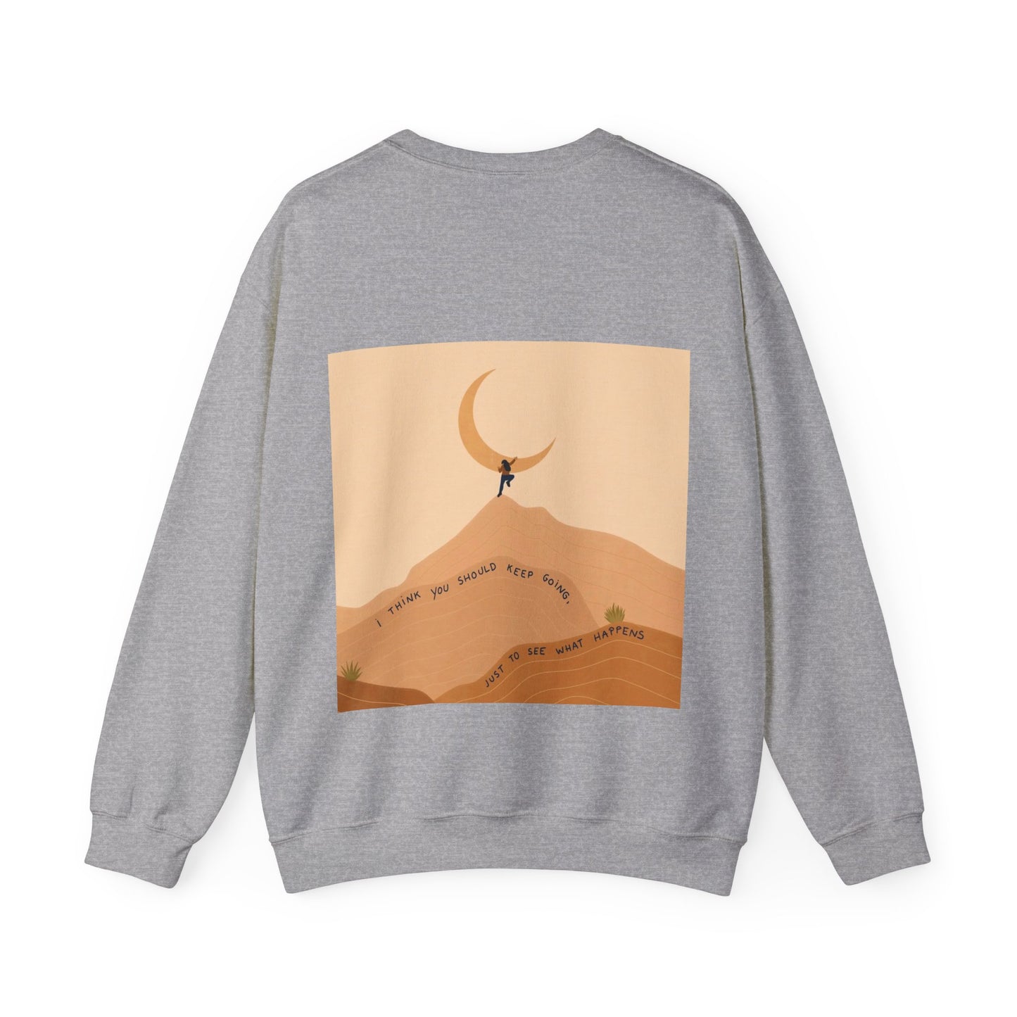 Unisex Heavy Blend Crewneck Sweatshirt - Trust the process