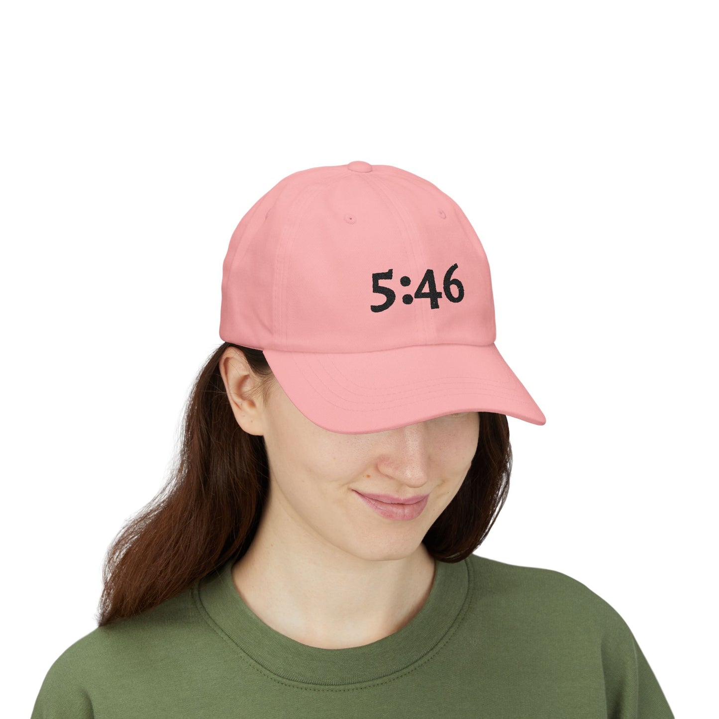 Dad Cap — 5:46 Embroidered Minimalist Baseball Hat