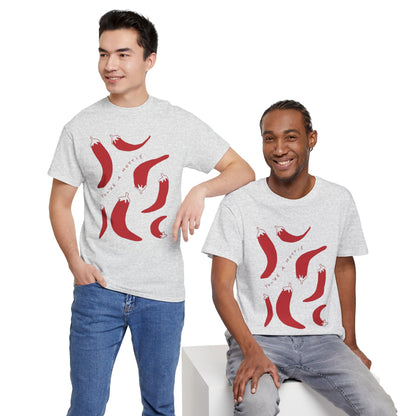 You are Hottie babe with Pepper Design - Unisex Cotton Tee
