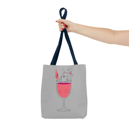 Cute & Minimalist Glass Design Tote Bag