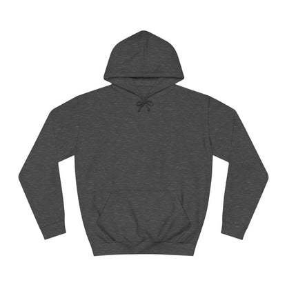 Unisex College Hoodie - Deal with it! - Minimalist Butterfly