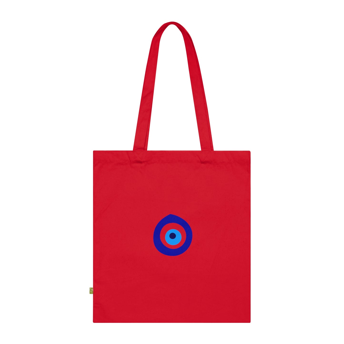 Eco-Friendly Organic Cotton Tote Bag - Meaningful Evil Eye for Everyday Use