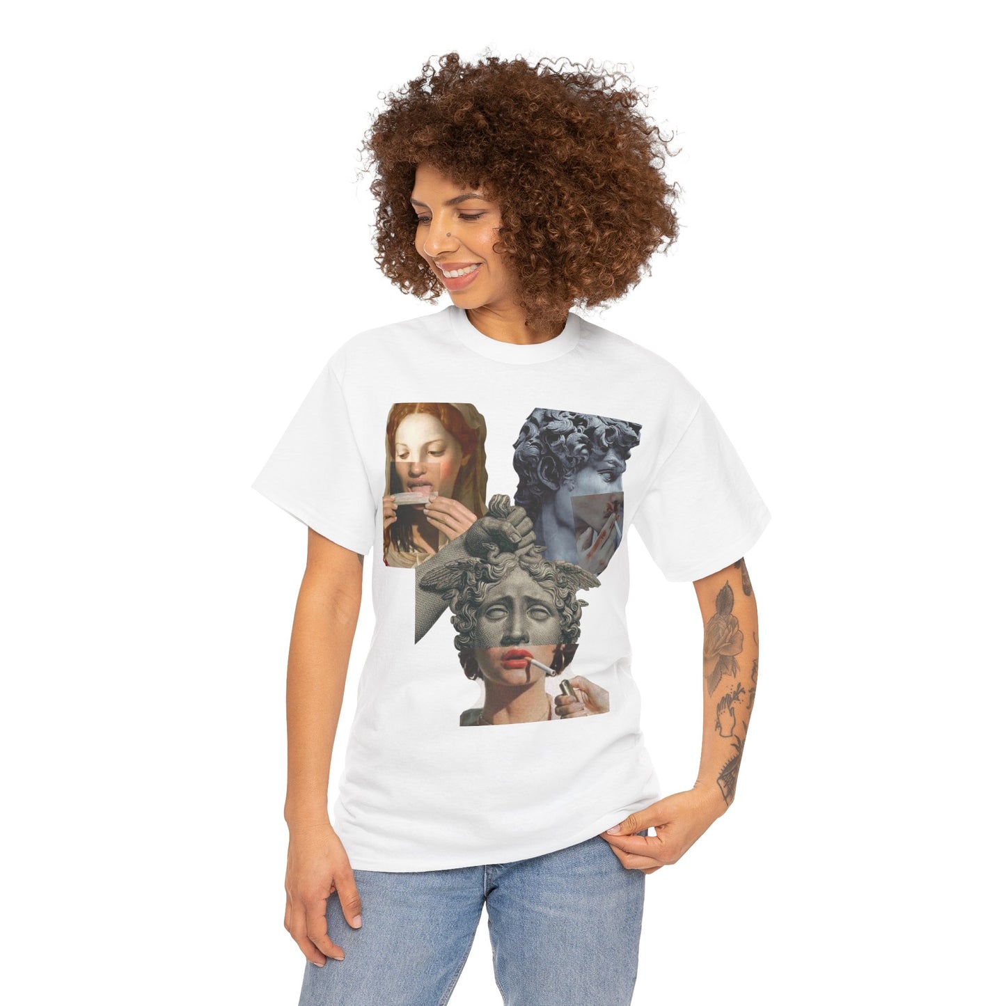 Renaissance Design Tee - Rolling Through the Ages Cool Unisex Shirt