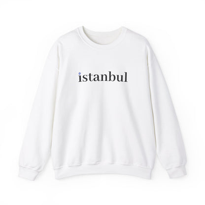 Unisex Heavy Blend™ Crewneck Sweatshirt - İstanbul with Meaningful Sign