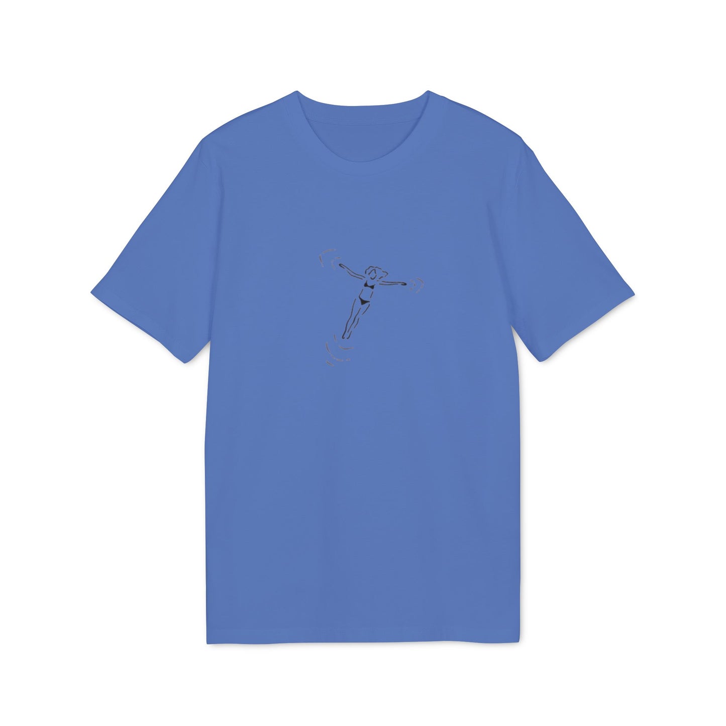 Swimmer Girl Artistic T-shirt - Unisex Cool Tee