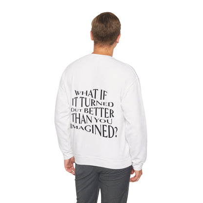Unisex Heavy Blend™ Crewneck Sweatshirt - Imagination is the key.