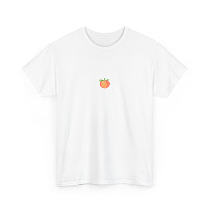 Citrus Peach Shirt – Refreshing Embroidered Unisex Tee