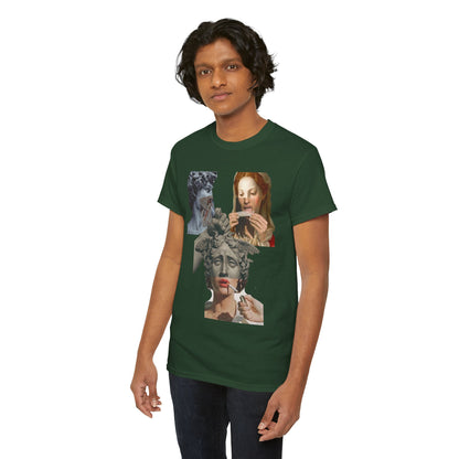 "High Renaissance, Higher Standards" Design Tee - Rolling Through the Ages Cool Shirt
