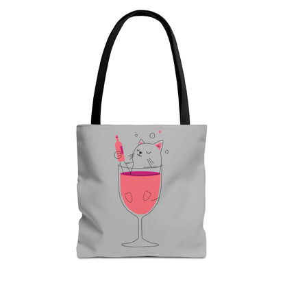 Cute & Minimalist Glass Design Tote Bag