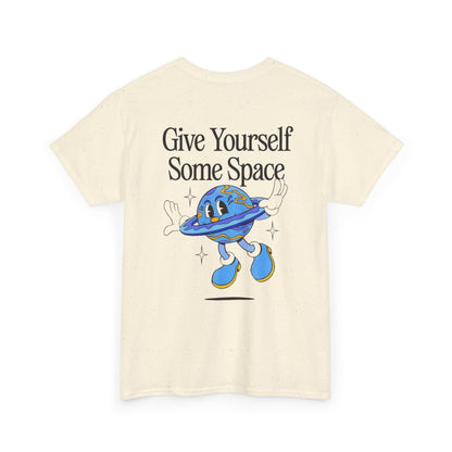 Cute Space Print Unisex Tee - Give Yourself Some Space Design