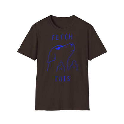Dog Sunglass Unisex T-Shirt - Fetch This Cool Design