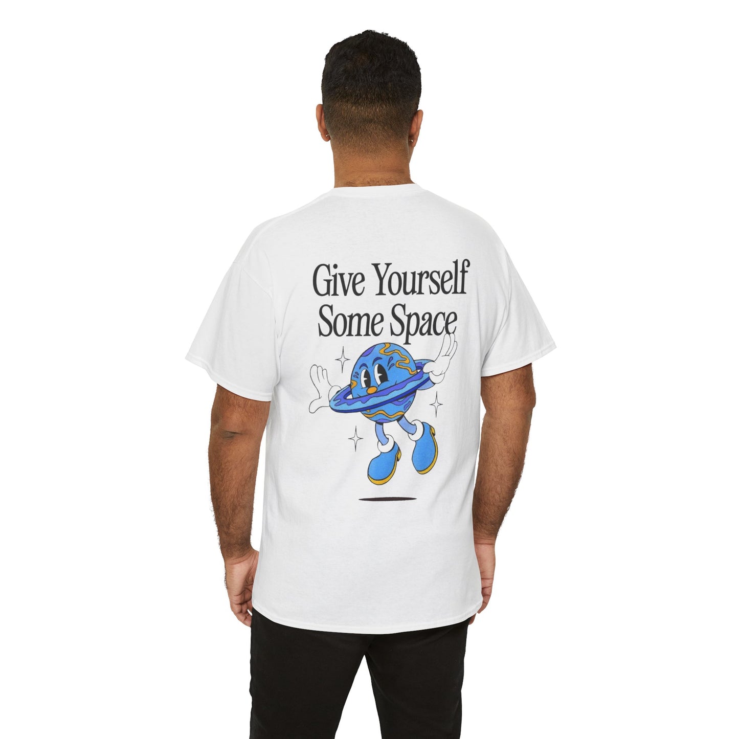 Cute Space Print Unisex Tee - Give Yourself Some Space Design