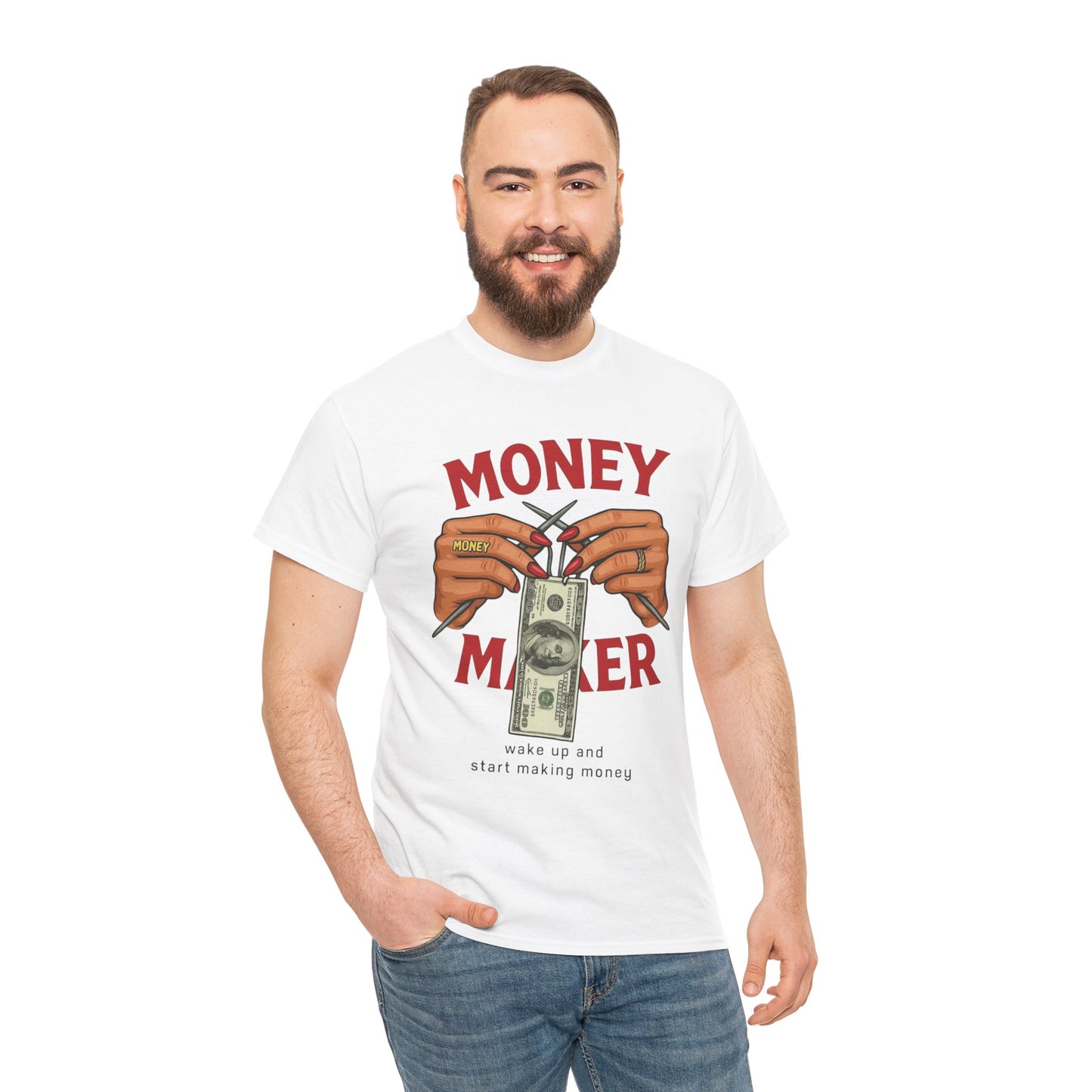 Manifesting Money Maker Tee - Unisex Heavy Cotton