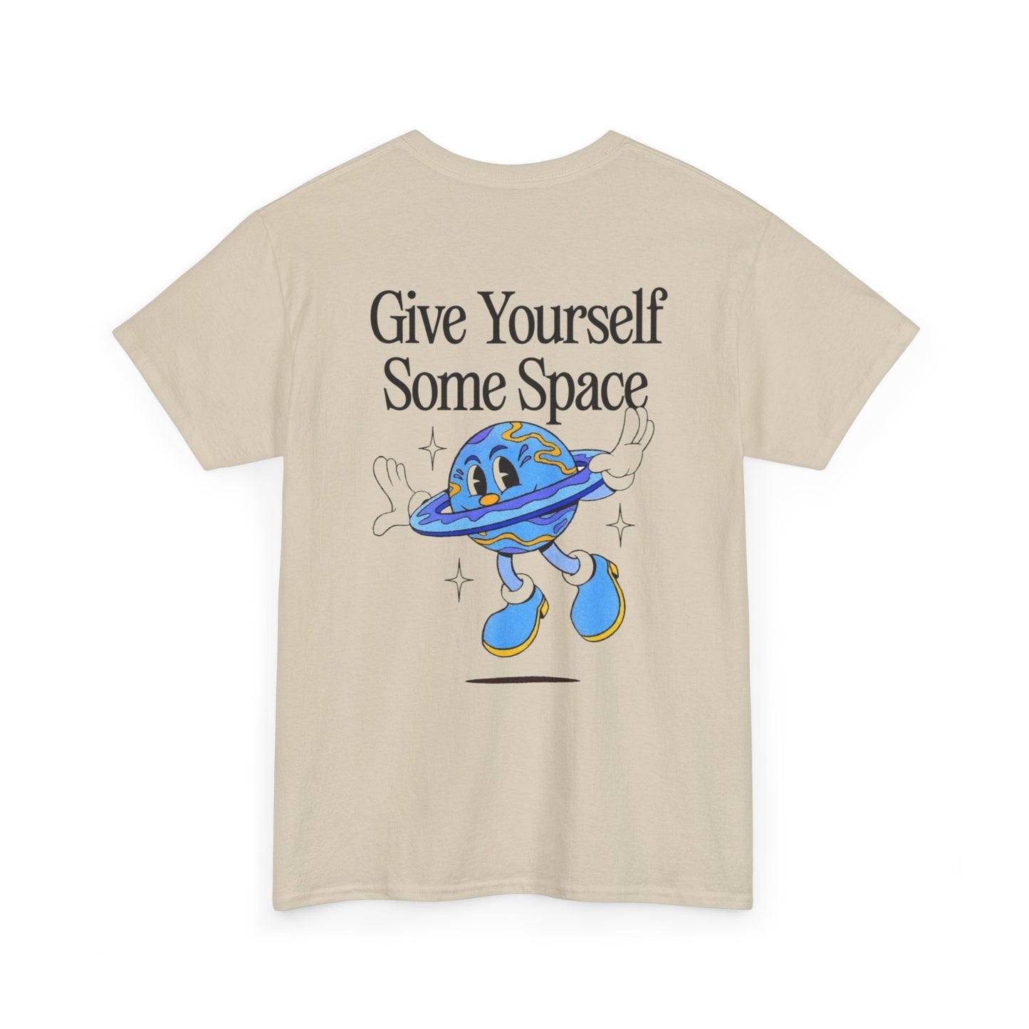 Cute Space Print Unisex Tee - Give Yourself Some Space Design