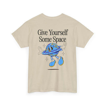 Cute Space Print Unisex Tee - Give Yourself Some Space Design