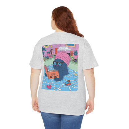 Funny Quote Unisex Tee - 'Life is Like Dick, Can't Be Hard Always'
