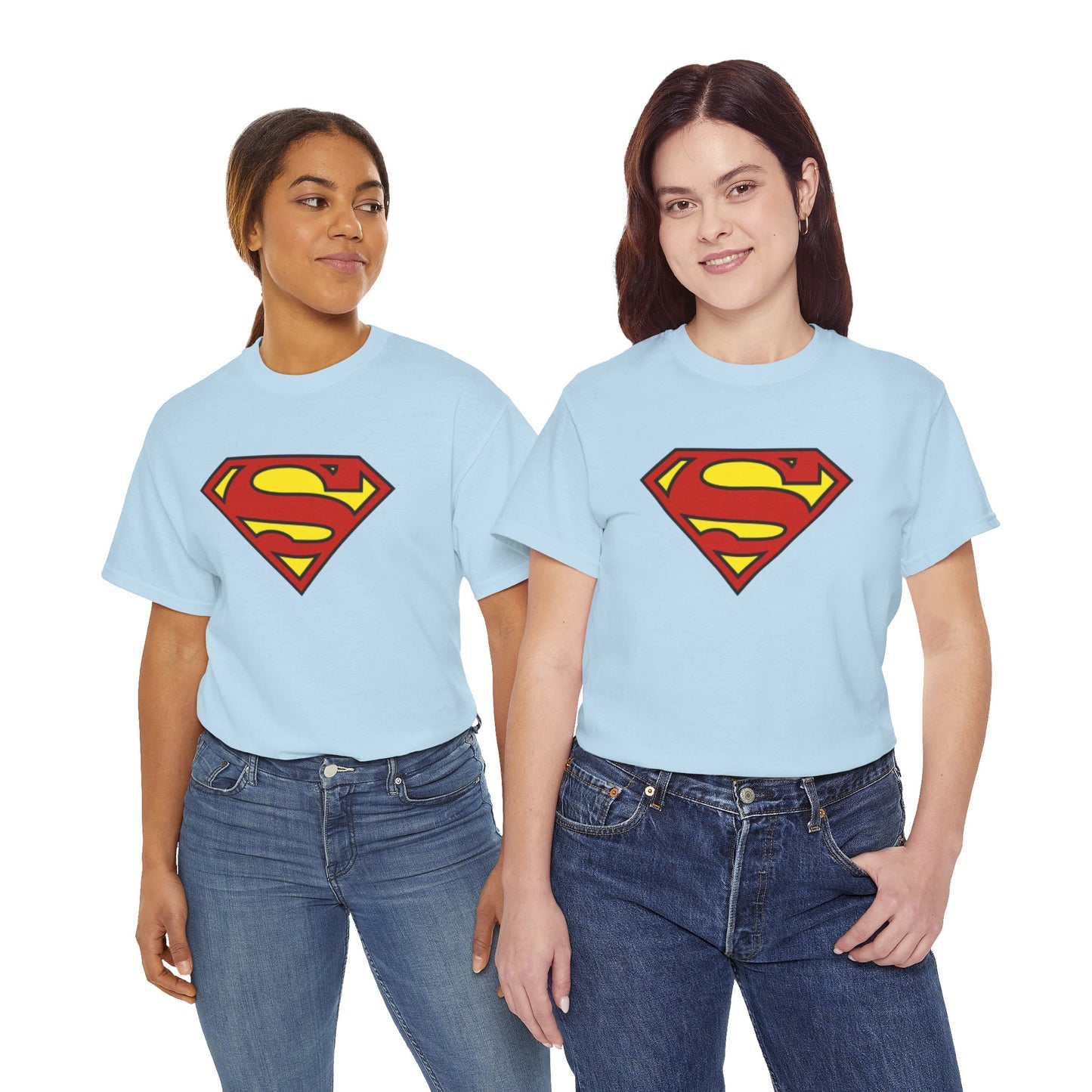 Superman Shield Unisex T-Shirt — Classic Red & Yellow Logo Tee