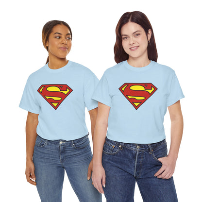 Superman Shield Unisex T-Shirt — Classic Red & Yellow Logo Tee