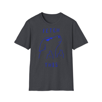 Dog Sunglass Unisex T-Shirt - Fetch This Cool Design