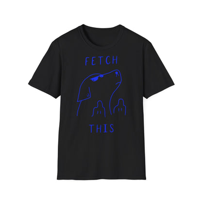 Dog Sunglass Unisex T-Shirt - Fetch This Cool Design