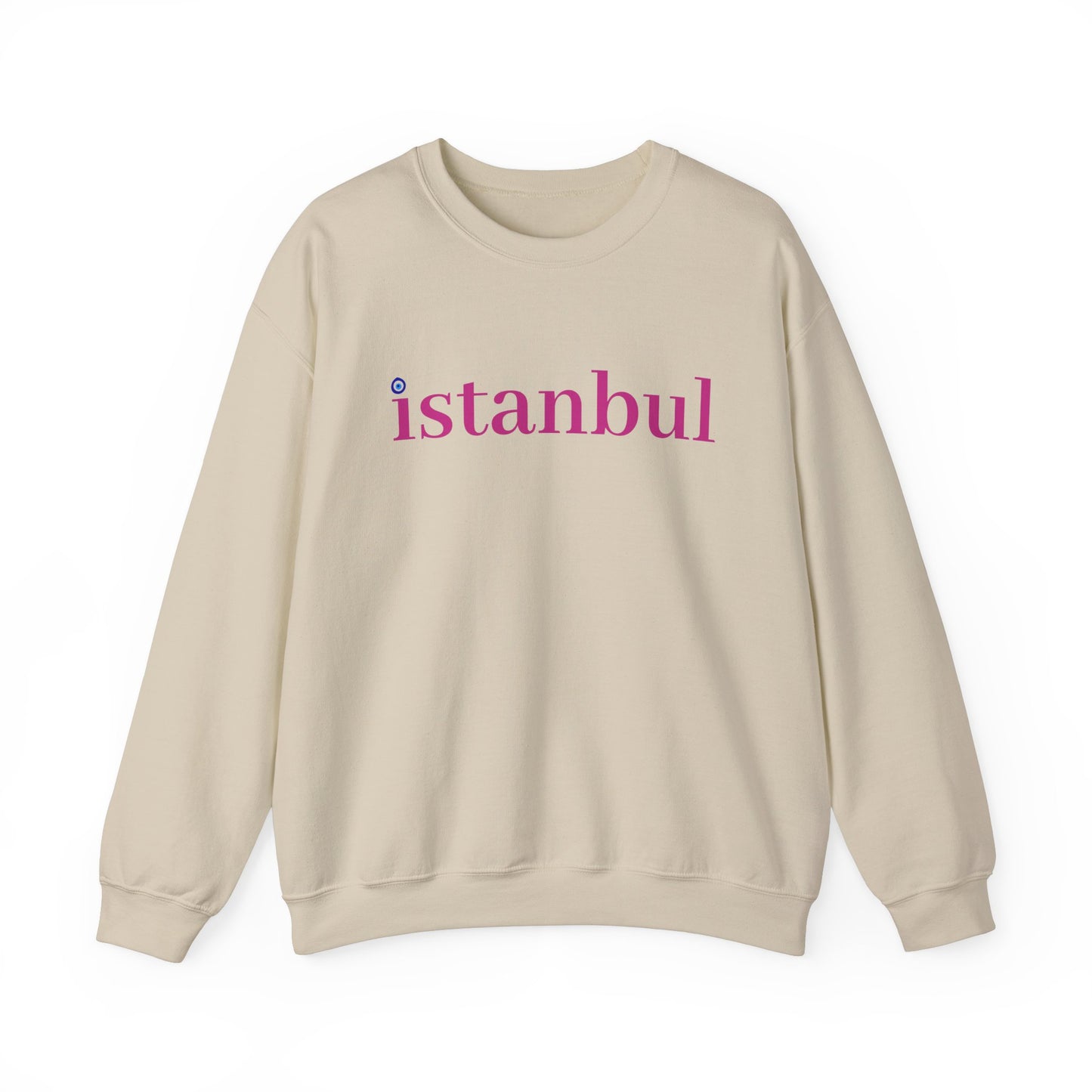 Unisex Heavy Blend™ Crewneck Sweatshirt - İstanbul with Meaningful Sign