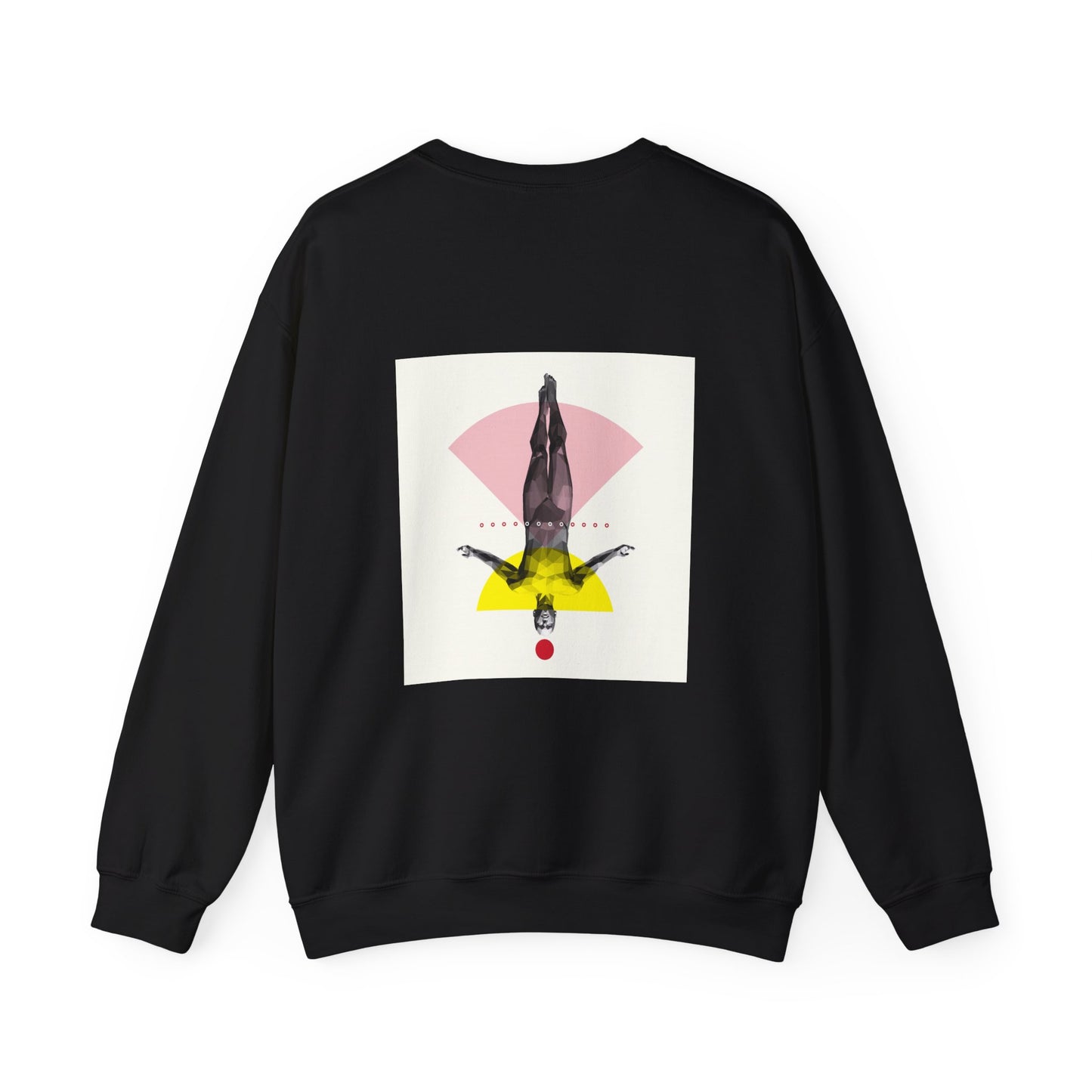 Unisex Heavy Blend™ Crewneck Sweatshirt - Mindful and Free, upside.