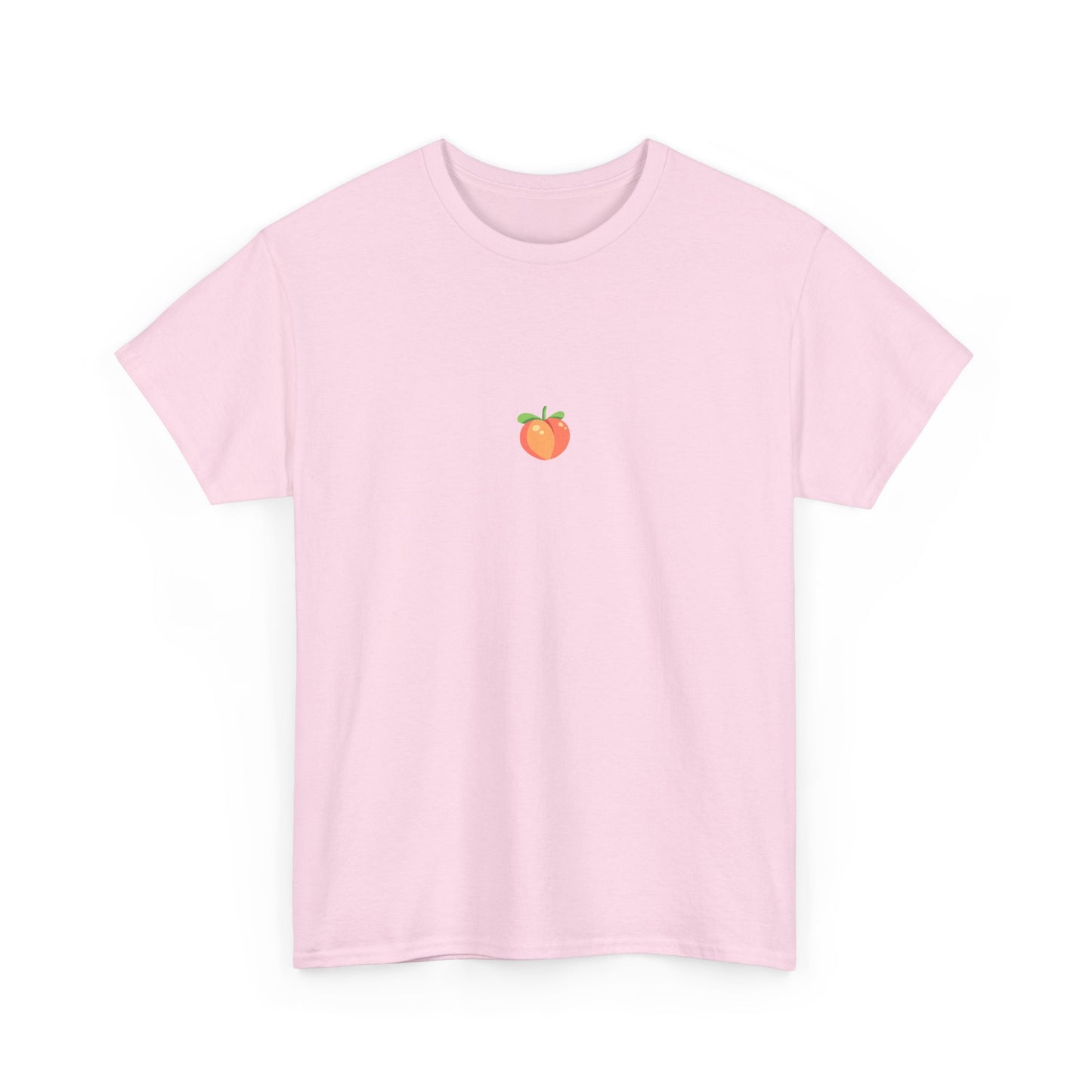 Citrus Peach Shirt – Refreshing Embroidered Unisex Tee