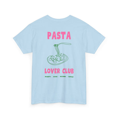 Cool Pasta Design T-Shirt - Pasta Lover Club Unisex Heavy Cotton Tee