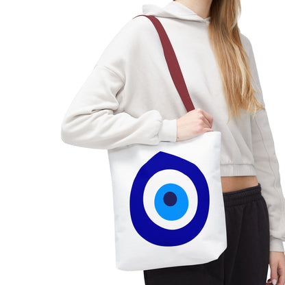 Cute & Minimalist Good Vibe - Evil Eye Protection Design Tote Bag