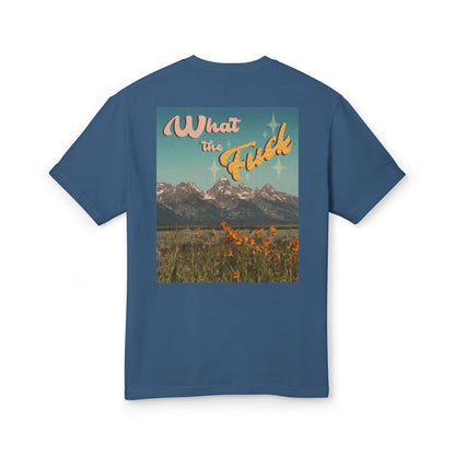 Funny Unisex Tee - What The Fuck Design