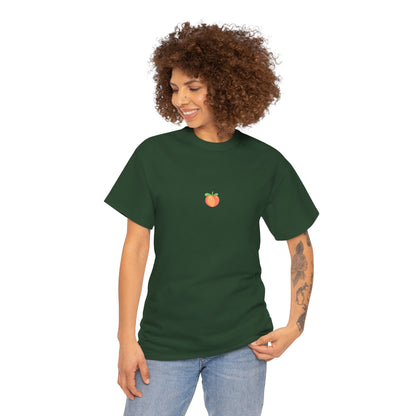 Citrus Peach Shirt – Refreshing Embroidered Unisex Tee
