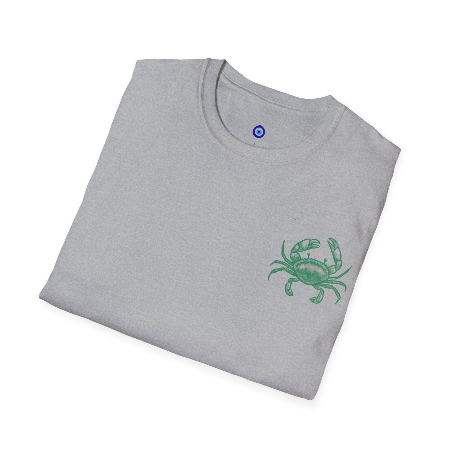 Unisex Fun T-Shirt — 'Tough and Tendy' Crab Graphic Design Tee