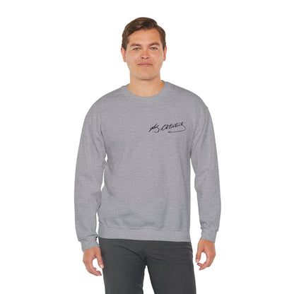 ATA Heritage - Unisex Heavy Blend™ Crewneck Sweatshirt with Signature of Father of Turks