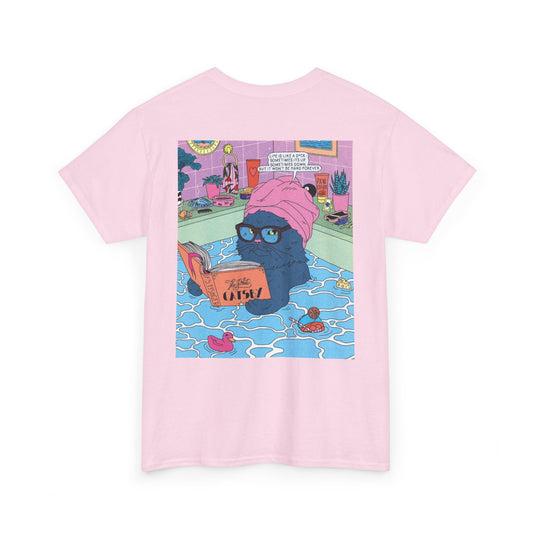 Funny Quote Unisex Tee - 'Life is Like Dick, Can't Be Hard Always'