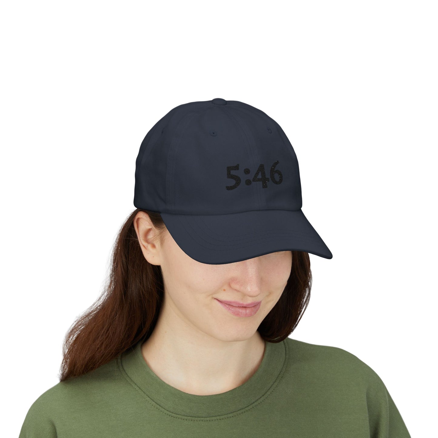 Dad Cap — 5:46 Embroidered Minimalist Baseball Hat