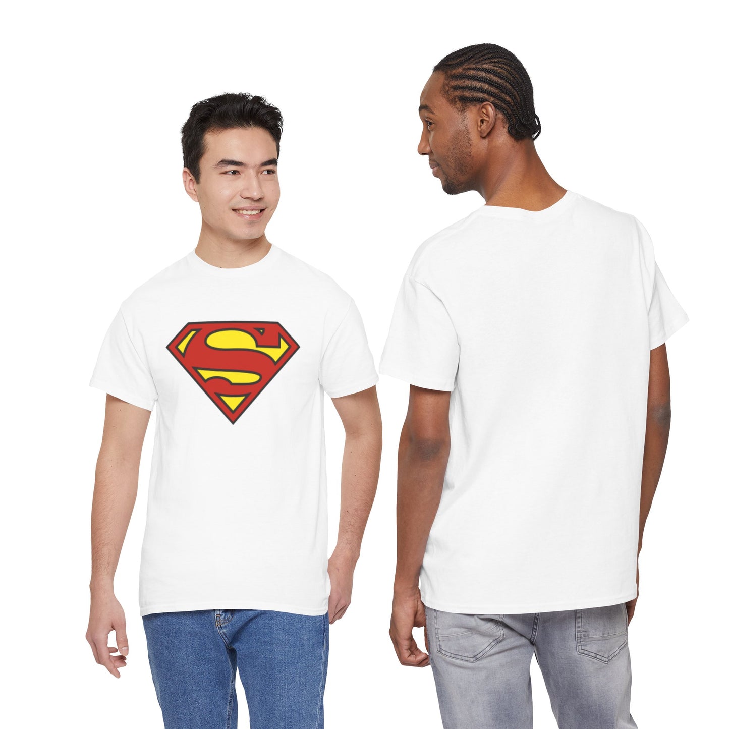 Superman Shield Unisex T-Shirt — Classic Red & Yellow Logo Tee
