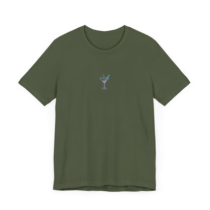 Unisex Cocktail Tee – Relaxed Fit with Cocktail