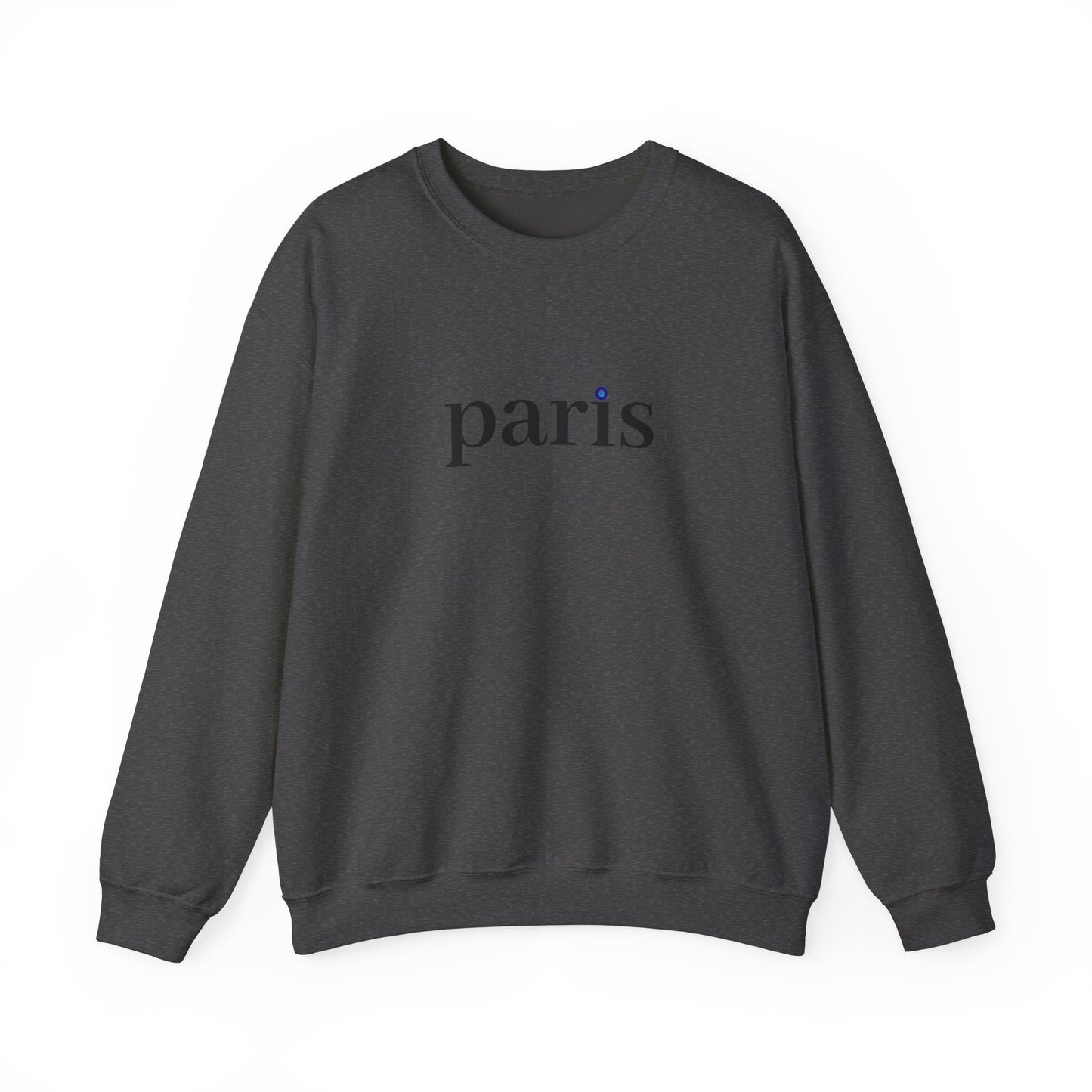 Unisex Heavy Blend™ Crewneck Sweatshirt - Paris with Meaningful Sign