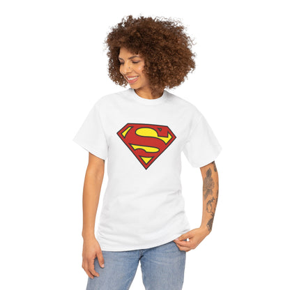 Superman Shield Unisex T-Shirt — Classic Red & Yellow Logo Tee