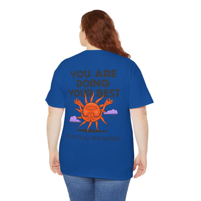 Motivational Tee - ''you are doing your best'' Noted on Sky Design