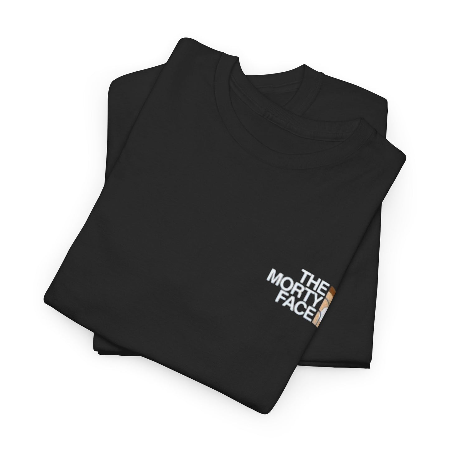 Funny T-Shirt Design - The Morty Face Unisex Heavy Cotton Tee