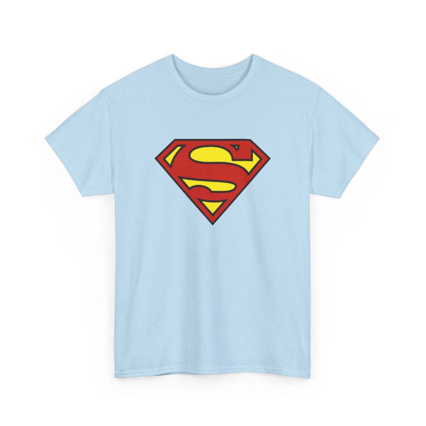 Superman Shield Unisex T-Shirt — Classic Red & Yellow Logo Tee