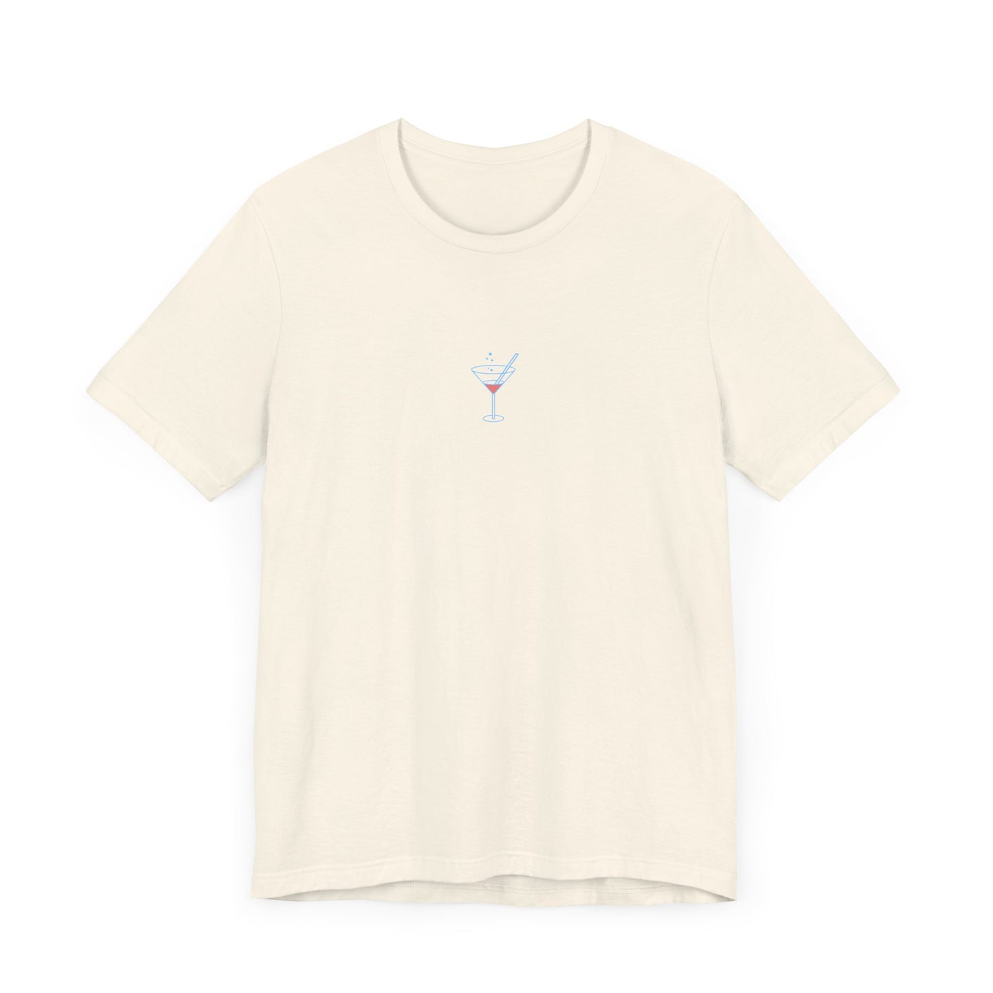 Unisex Cocktail Tee – Relaxed Fit with Cocktail