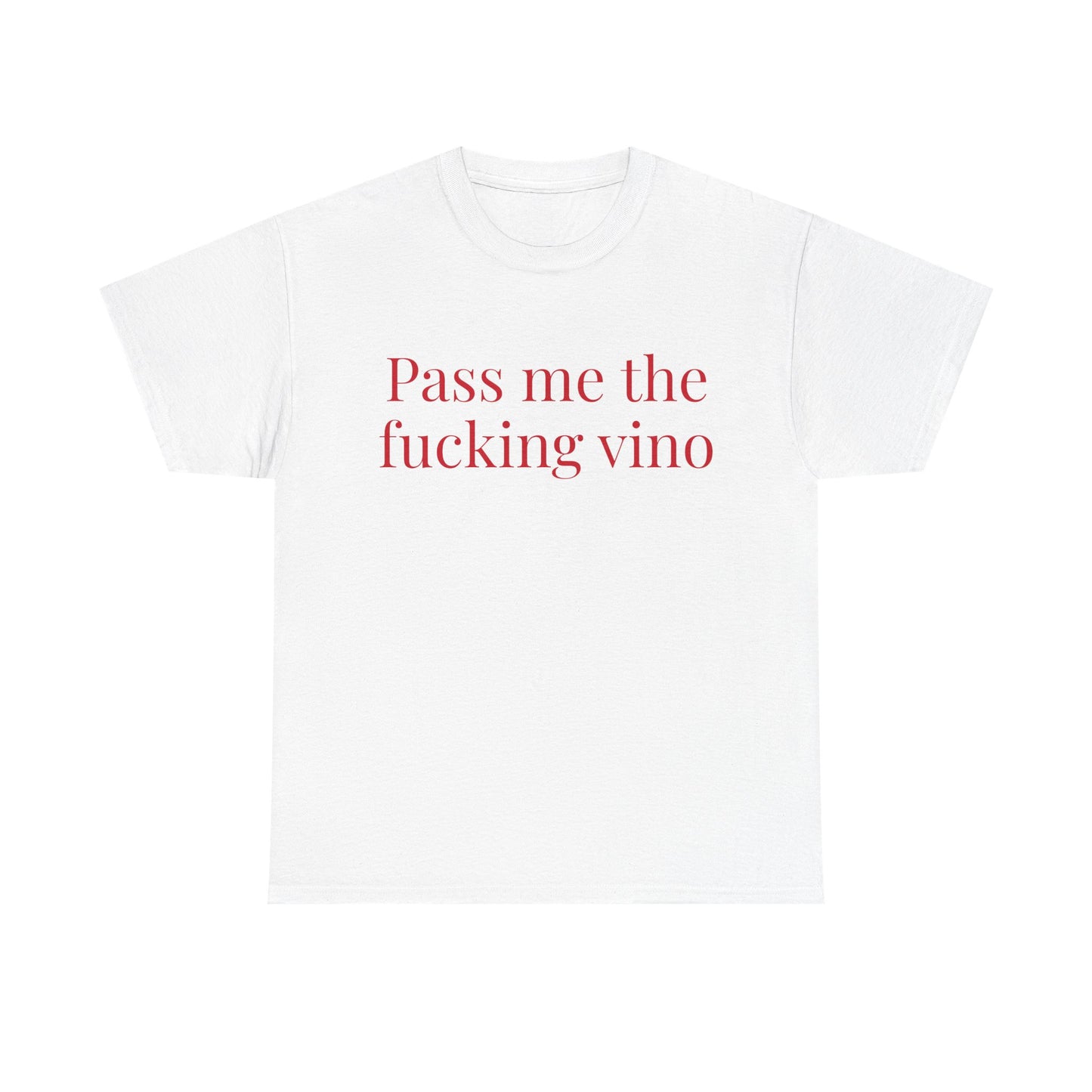 Unisex Cool Tee - Pass Me the Fucking Vino