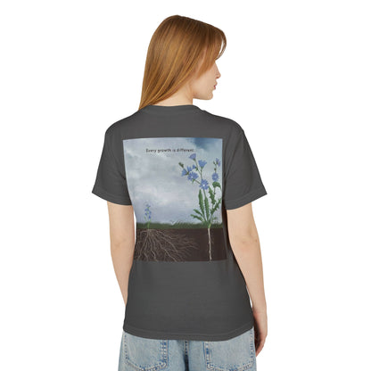 Unisex Garment-Dyed Heavyweight Cotton Tee - Every Growth is Different