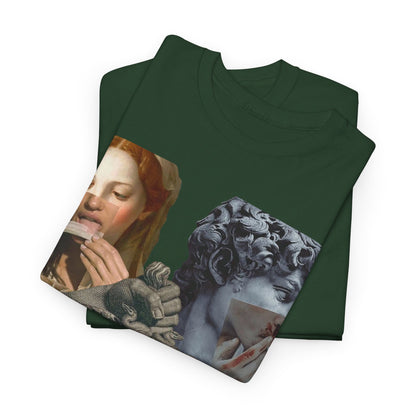 Renaissance Design Tee - Rolling Through the Ages Cool Unisex Shirt