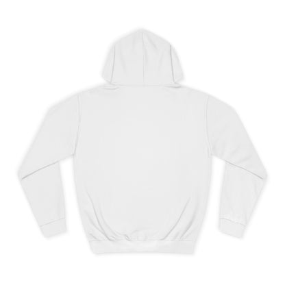 Unisex College Hoodie - Deal with it! - Minimalist Butterfly