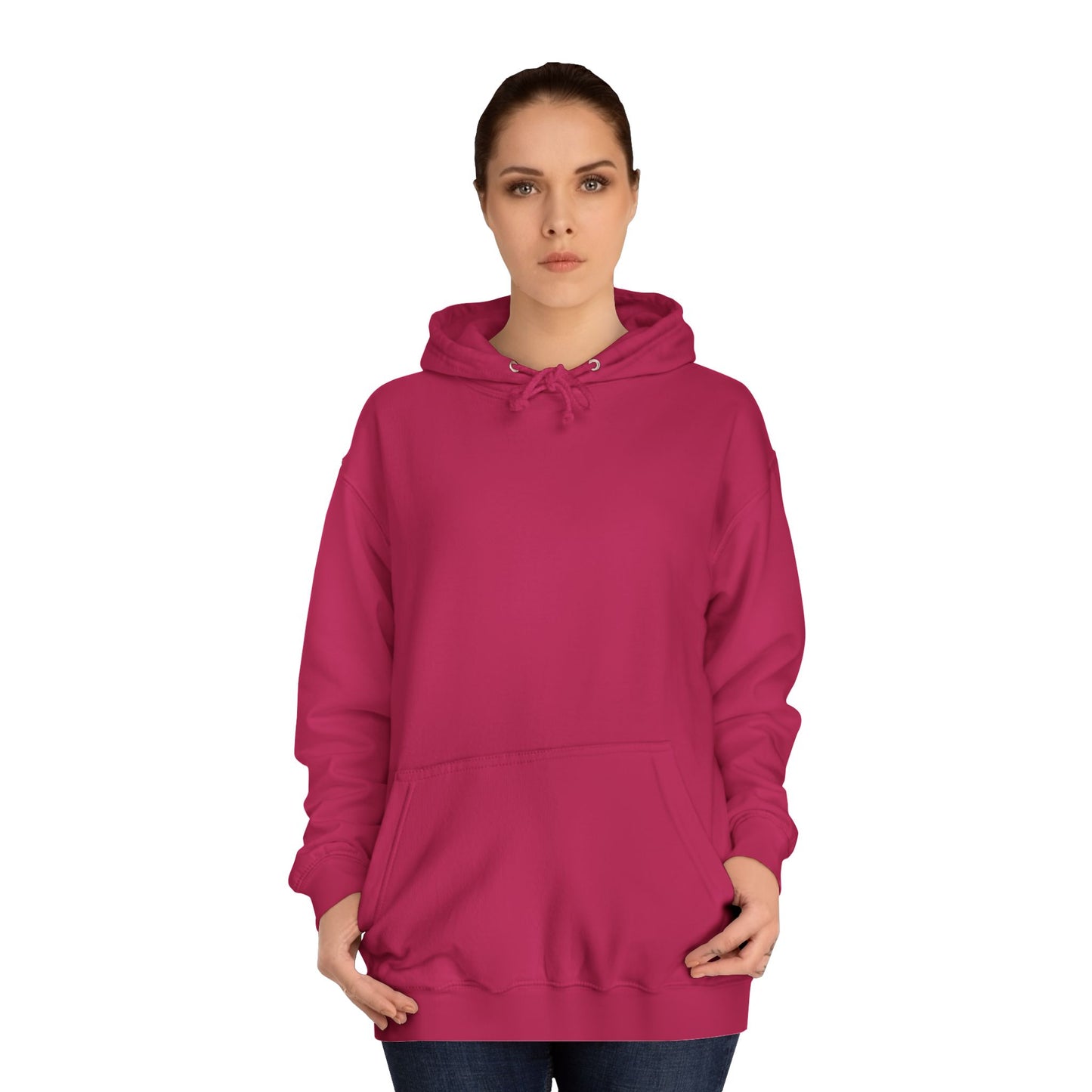 Unisex College Hoodie - Deal with it! - Cool and Direct